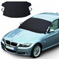 Econour Car Windshield Cover For Ice And Snow Durable Frost Protector Sleet Winter-ready Anti-theft Straps Included Suv Size 30 