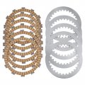 Road Passion 11pcs Clutch Plates Steel Friction Replacement For Xv535 Virago 1988-2001 Xvs400 Drag Star Classic 1998 1999