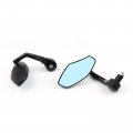 Topteng Motorcycle Universal Rear Mirror 7 8 22mm Bar End Side View Fits For Cafe Racer With Mirrors