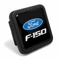 Ipick Image Ford F-150 Black Rubber Heavy-duty 2 Trailer Tow Hitch Receiver Cover For Class 3 And 4
