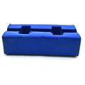 Tc-motor Blue Square Fat Pad For 1 8 Inch 28mm Oversize Handlebar Pit Dirt Motor Bike Motorcycle Motocross Atv Quad 4 Wheeler