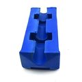 Tc-motor Blue Square Fat Pad For 1 8 Inch 28mm Oversize Handlebar Pit Dirt Motor Bike Motorcycle Motocross Atv Quad 4 Wheeler