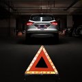 Dedc Warning Triangle Foldable Safety Triple Kit Reflector Roadside Hazard Sign Symbol For Emergency With Storage Bag 3 Pack