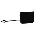 Front Tow Hook Cover Pair For Toyota Corolla Im 2017 2018 Matte Black Pp Plastic Replacement To1029142 To1029143 Driver And 