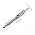 Uxcell Square Hole Drill Bits For Wood 7 16 X 210mm Mortising Chisel Bit Auger Spur Cutter Tool Woodworking Carpentry Drilling