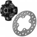 Caltric Front Left Rear Wheel Hub With Break Disc Compatible Honda Rancher 420 Trx420fa 4x4 2020-2022