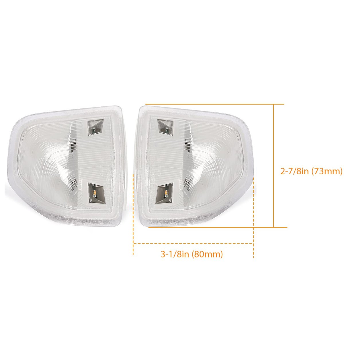 Led Mirror Turn Signal Tow Lights For 2010 2021 Dodge Ram 1500 2500 3500 And 2011 2014 4500 5500 Trucks With Trailer Mirrors