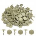 Uxcell 100 Pcs Beige 4mm Hole Diameter Trim Boot Plastic Rivets Clips Fastener Retainer