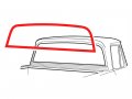 Auto Krafters Compatible Replacement For Back Glass Weatherstrip Seal 1961-63 F-series 100 250 Unibody Pickup Truck With
