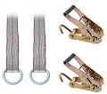 Secure Tow 7031-sfh2-x2 2808-cdr-x2 Two Lasso Straps With D Rings Wide Handle Ratchet Finger Hook For Century Jerrdan Other 