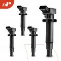 A-premium Ignition Coil Pack Set Of 4 Compatible With Toyota Matrix 2003-2008 Corolla 1999-2008 Celica 2000-2005 Chevrolet