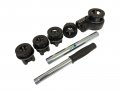 Enclosed Ratcheting Pipe Threader Tool Npt With Die Sizes 1 4 3 8 2 And