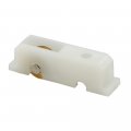 Prime-line G 3221 Roller Assembly 15 32 Inch Wheel Diameter Solid Brass Flat Edge Pack Of 2 