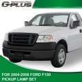 G-plus Front Headlight Lens Cover Compatible With 2004-2008 F150 Lincoln Mark Lt Left Right Side Clear