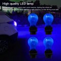 Nghtmre Blue 4pcs 3157 Bright Light Bulbs Car Auto Signal Turn Backup S8 Miniature Lamp 3157x 3057klcp 3757ak 3047ll