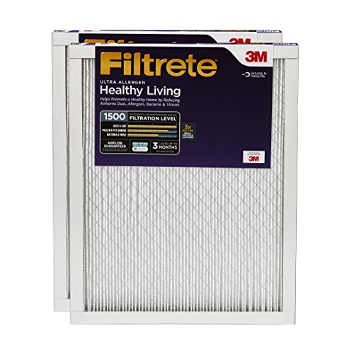 Filtrete Mpr 1500 14 X 1 Healthy Living Ultra Allergen Reduction Hvac Air Filter 2-pack