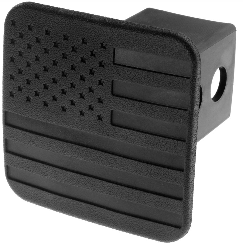 Everhitch 2 American Black Flag Trailer Hitch Cover Plug For Inch Receivers