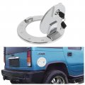 Kuafu Locking Fuel Door Compatible With 2003-2009 Hummer H2 Suv Sut Replacement For 15903412 Gas Tank Cap Cover Aluminum