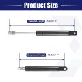 2 Pcs 6 In 15lb 67n Black Lift Support Struts Gas Spring Universal For Rv Car Truck Boat Window Cabinet Door Cover Lids