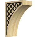 Ekena Millwork Corw03x05x08lwneblma Medium Lawson W Ironcraft Nevio Inlay Wood Corbels 3 W X 5 1 2 D 8 H Maple 