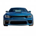 Freemotor802 Front Upper Grille Fit 2020-2023 Dodge Charger Widebody Srt Scat Pack Style Grill Abs Unpainted