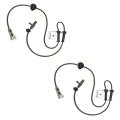 2 X New Front Left Right Abs Wheel Speed Sensors For Dodge Ram 1500 52070323ae 