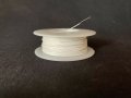 28 Awg Solid Kynar Wire Ul1423 White 100 Ft Spool 