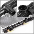 A Dna Motoring Oem-ra-1319 Factory Style Full Aluminum Core Cooling Radiator For 92-95 Toyota Paseo 91-94 Tercel