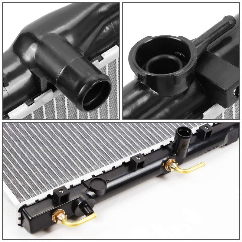 A Dna Motoring Oem-ra-1319 Factory Style Full Aluminum Core Cooling Radiator For 92-95 Toyota Paseo 91-94 Tercel