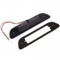 Compatible With Toyota Tacoma 1995-2017 Black Housing Rear Third 3rd Brake Light Single Row Full Led Lamp