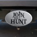 Supernatural Join The Hunt Oval Tow Trailer Hitch Cover Plug Insert