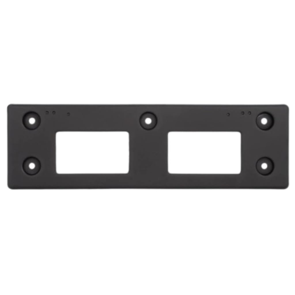 Front License Plate Bracket For Kia Sportage 2017 2018 2019 2020 2021 2022 All Wheel Drive Models Plastic Black Replacement