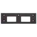 Front License Plate Bracket For Kia Sportage 2017 2018 2019 2020 2021 2022 All Wheel Drive Models Plastic Black Replacement 