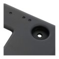 Front License Plate Bracket For Kia Sportage 2017 2018 2019 2020 2021 2022 All Wheel Drive Models Plastic Black Replacement