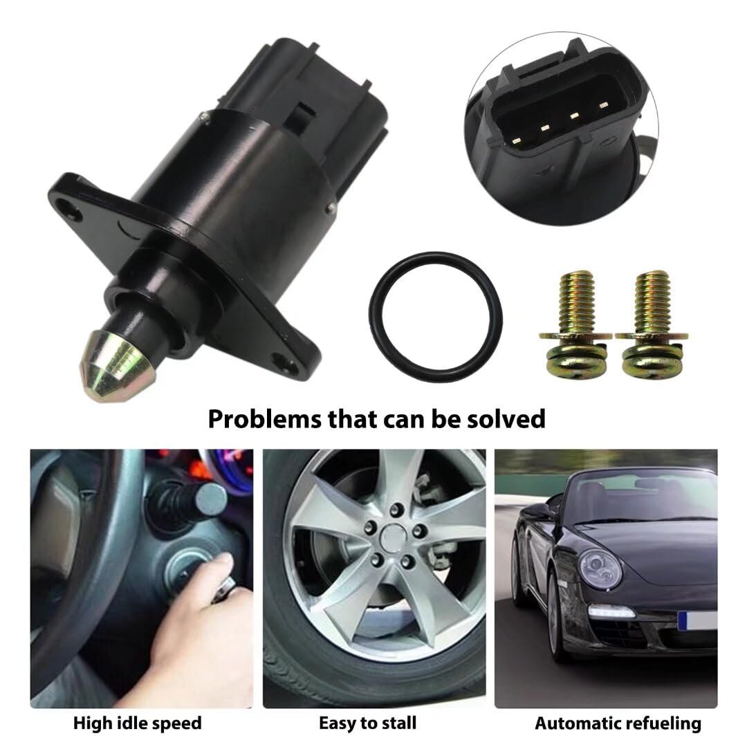 4874373 4874373ab Idle Air Control Valve For 2000-2002 Dodge Dakota Sport Crew Cab Pickup 4-door 2 5l 2507cc 153cu In L4 Gas