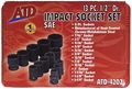 Model Atd-4202 13 Piece 6 Point Standard Sae Impact Socket Set 1 2 In Drive Heat Treated Chrome Moly Alloy Steel Black Finish 