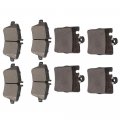 Ocpty Ceramic Brakes Pads Quick Stop Front Rear Brake Pad Fit For Mercedes-benz C230 C240 C280 C3 C350 Clk3 Clk350 Slk280