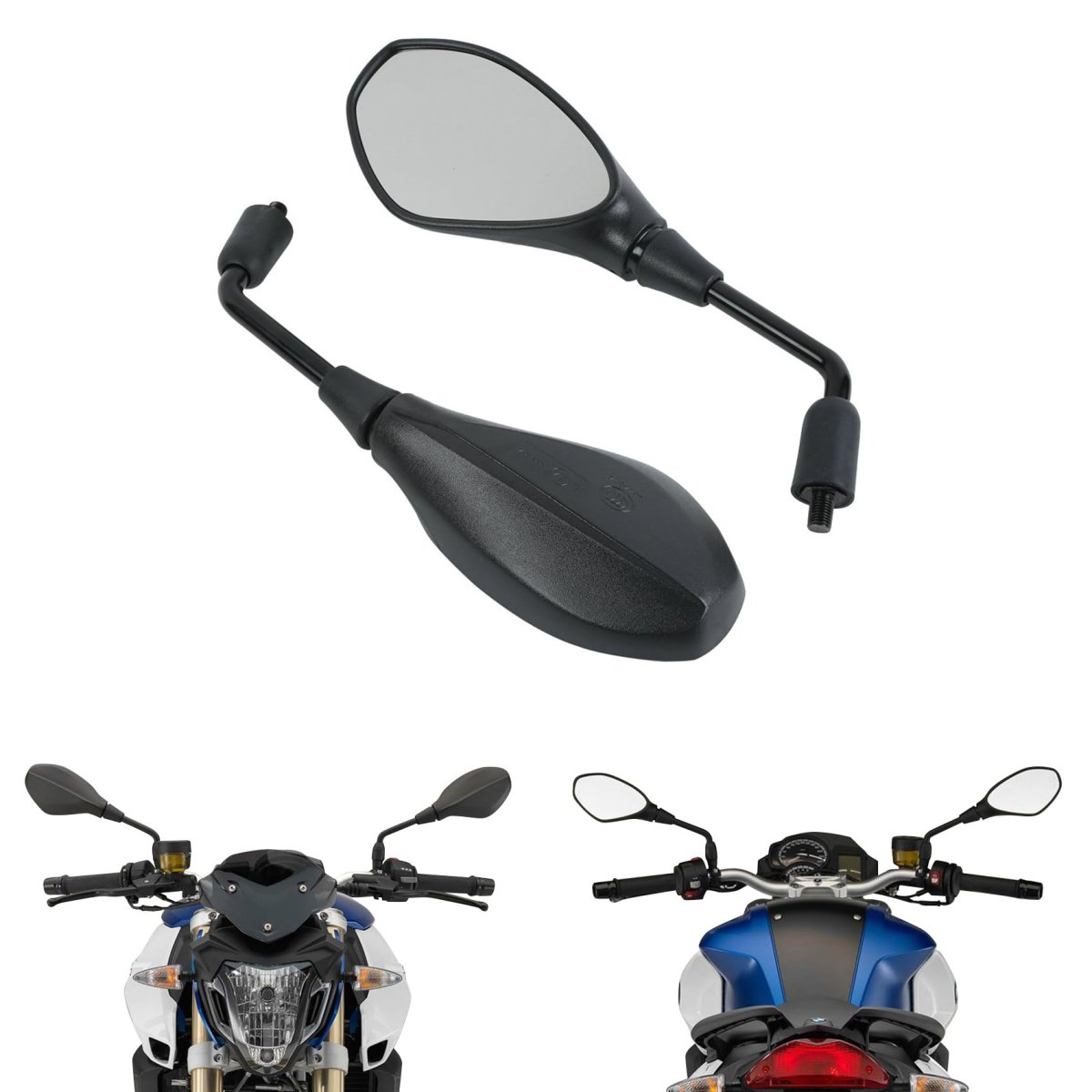 Tcmt Motorcycle Rear View Mirrors Fits For Bmw R1250gs 2019-2023 R1200gs Adventure 2014-19 M1000xr 23-25 Rninet Pure 16-23