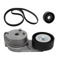 Dasbecan 38323 Drive Belt Tensioner Idler Pulley Serpentine Kit For Dodge Ram 1500 2500 2009-2010 3500 2011-2018 5 7l V8 