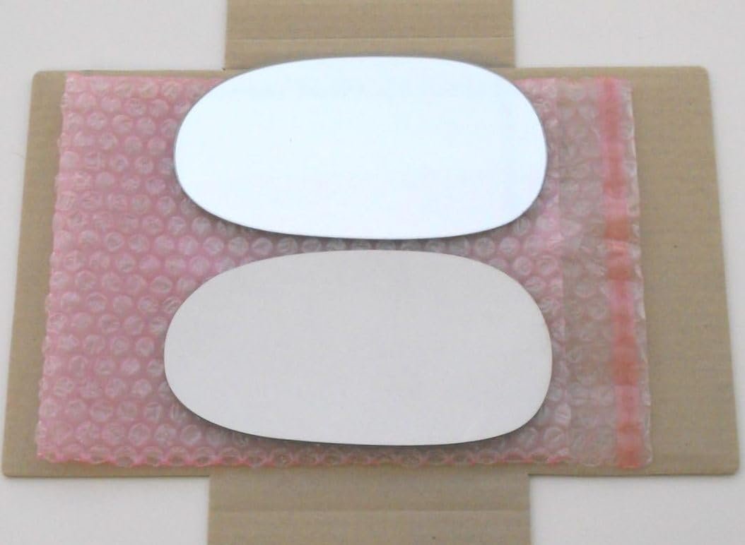 Mirror Glass For 2004 2008 Chrysler Crossfire Driver Side Left Lh Flat With Full Size Adhesive 6 5 8 In Diagonal Measure