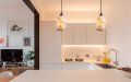 Battery Operated Glass Shade Pendent Lighti Not Hardwired Remote Control Ceiling Hanging Battery-powered Chandelier With
