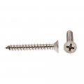 Prime-line Sheet Metal Screw Self-tapping Flat Head Phillips 8 X 1-1 4 In Grade 18-8 Stainless Steel Pack Of 100