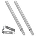 2 Pack No Wear Down Titanium Alloy Standard Pencil Nibs For Wacom Bamboo Intuos Ctl460 Ctl-490 Ctl-690 Cth-490 Cth-690 Cth-470 