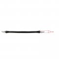 The Rop Shop 15 Black Rubber Tarp Strap Bungee Cord For Vehicle Motorcycle Atv Rv Camper