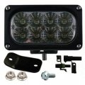 All States Led Work Light 40w Rectangle Pedestal Mount Flood Beam Fits Kubota L3240 M110gx L5740 L3540 M126gx L4740 L4240 L3940 