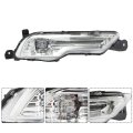 Right Side Fog Light Assembly For Fusion 2017 2018 And Explorer 2019 Clear Lens Replacement Hs73-15a254-db Hs73-15a255-db
