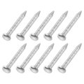 Small Hardware Nails 1 X 10mm Carbon Steel Round Head Common Finishing For Woodworking Picture Hanging And Diy Projects Silver 