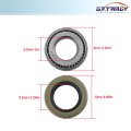 2 Set Trailer Bearing Kit Replacement For 1 Inch 2000-2200 Lbs Axle
