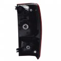 Waltyotur Replacement For 2016-2017 Toyota Tacoma Left Driver Rear Brake Tail Lights Red Transparent 81560-04170