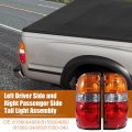 Uxcell Left And Right Side Tail Light Assembly For Toyota Tacoma 2001 2002 2003 2004 Replace No 8156004060 8155004060 Rear